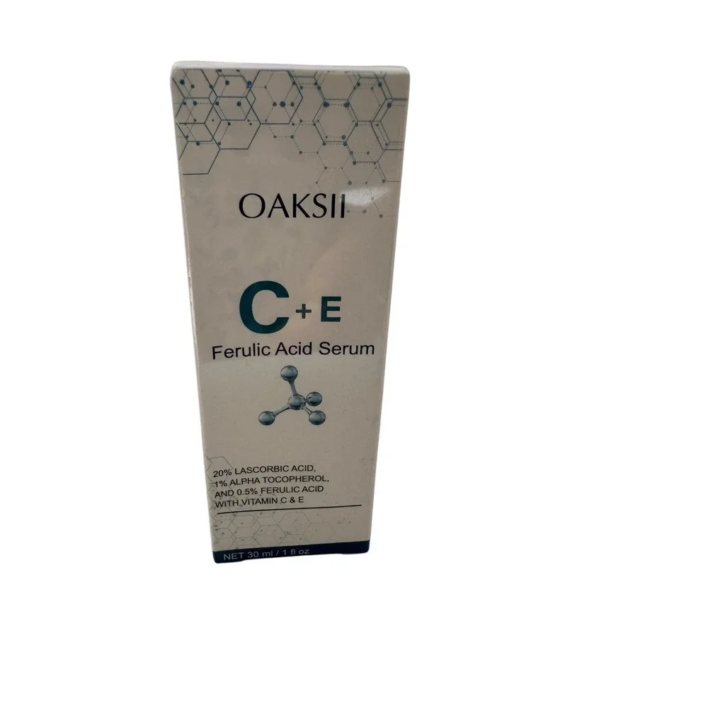 OAKSII Vitamin C+E Ferulic Acid Serum Anti-Aging Antioxidant Skin Care 1 fl oz‎